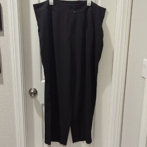 NWT HALARA Black Wide-Leg Women's Pants